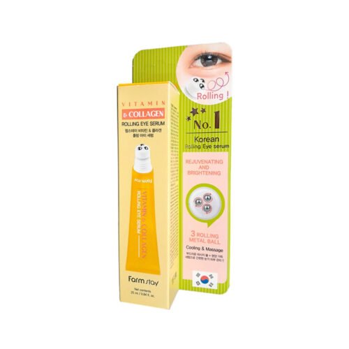 Farmstay Vitamin and Collagen Rolling Eye Serum 25 ml