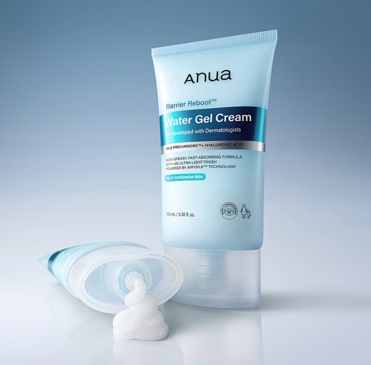 Anua Barrier Reboot Water Gel Cream 100 ml