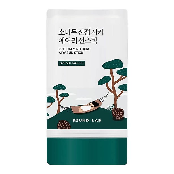 Round Lab Pine Calming Cica Airy Sun Stick SPF50+ PA++++