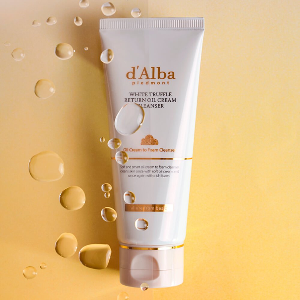 d’Alba White Truffle Return Oil Cream Cleanser