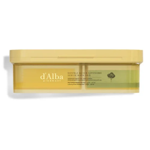 d’Alba – Double Quick Liposome Serum Mask Pad
